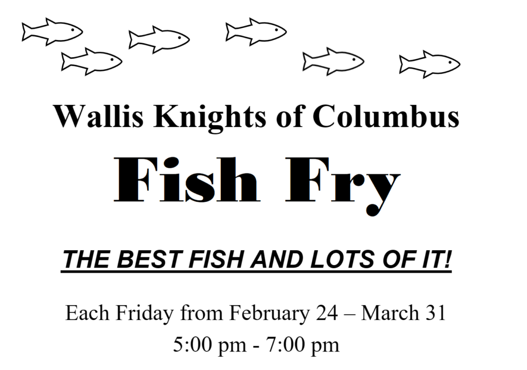 Events Wallis Knights of Columbus Father Nemec Council
